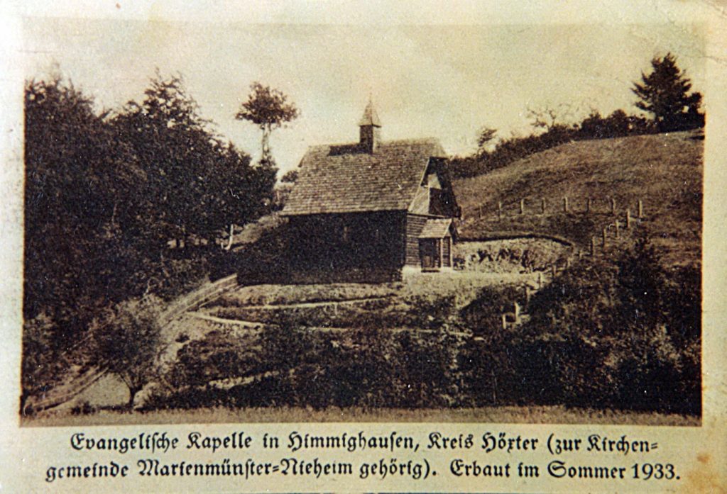 1933    Evangelische Kapelle am Bahnhof wird gebaut